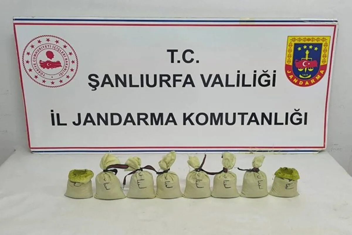 Suruç’ta Jandarmadan Kaçakçılara Darbe 2 Kilo Esrar Ele Geçirildi